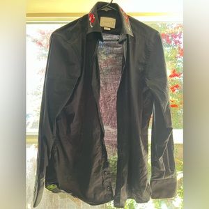Gucci snake collar dress shirt (barely worn!)